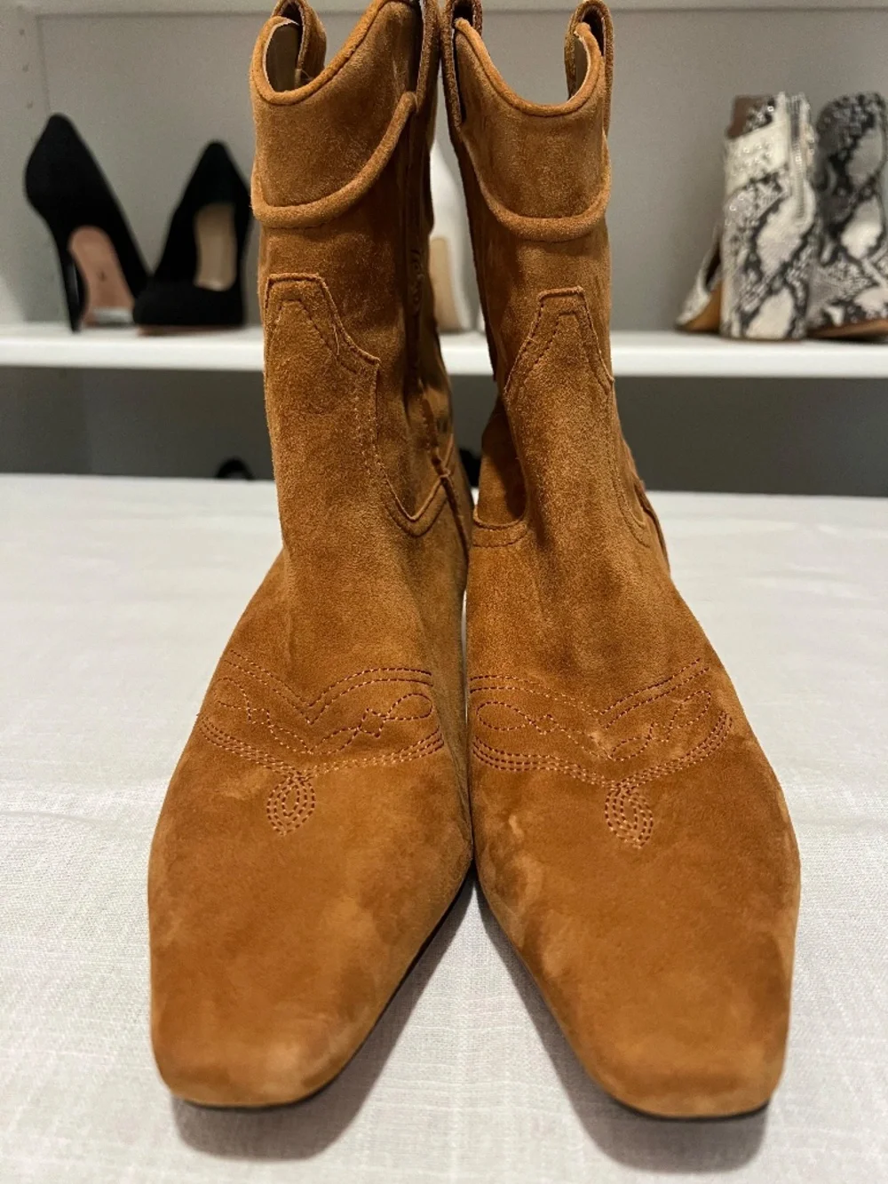 Sam Edelman - Taryn Western Bootie - Frontier - Size 8 - NWOB